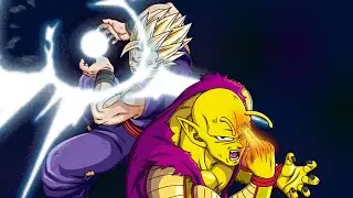 Gigachad Orange Piccolo at 55% destroying Cell Max, feat LR Beastless Gohan