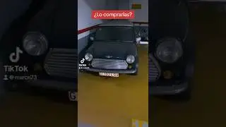 ✅ ¿Lo comprarias? #mini #minicooper #minicoopers #minicooperlovers #cochesclasicos #cocheclasico