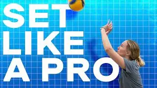 Setting Technique with Pro Setter | How to SET a volleyball?