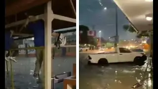 Fuertes lluvias afectaron a pobladores del barrio El Recreo