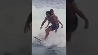 Surfing - Dad and Son