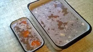 Холодец из свинины индейки и курицы