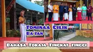 To Minaa Ba'tan ❗Lomba Gora Gora Mali' ‼️ Festival Kesenian Budaya Toraja Utara 2022