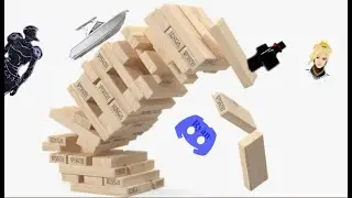 Jenga but WE ARE THE PIECES