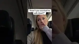 “Are you worried about him cheating?” No he’s too busy looking at shirtless men 😂😂 #husband