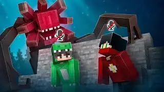 We Survived A QUIET PLACE MOD in Minecraft
