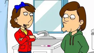 Caillou Gets Grounded but with Family Guy Voices 4