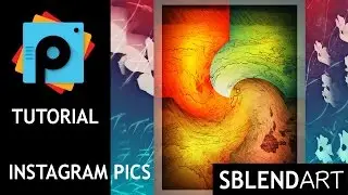 PicsArt editing tutorial- Easy way to create abstract art iphonography