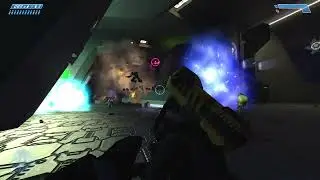Halo:CE MCC - Cursed Halo Again - Sgt Johnson + Catch Skull Gameplay - Library