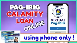Paano mag Apply ng PagIBIG Calamity Loan How to Claim Calamity Loan PagIBIG Online Phone