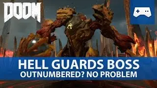 Doom 2016 - Hell Guards Boss Fight / Outnumbered? No Problem Trophy / Achievement Guide