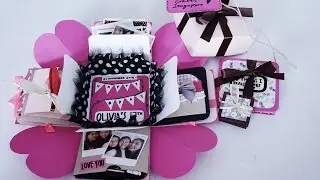 Exploding Boxcard Tutorial (Heart Base & Layering Making)