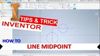 Inventor How To Line Midpoint