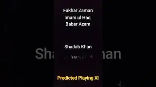 Asia Cup 2023 Pakistan Playing Xi