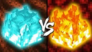 Soul Fire vs. Fire - Minecraft