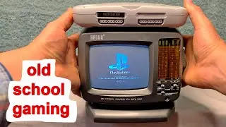 Connecting PSone to Black and White TV | Retro Gaming on a 5″ screen