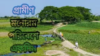 ঢাকার অদূরেই কি সুন্দর মনোরম দৃশ্যের একটি গ্রাম