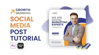 New Social Media Post Designs in Photoshop - Graphic Design - Adobe Photoshop Tutorial