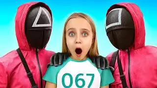 ИГРА В КАЛЬМАРА в РЕАЛЬНОЙ ЖИЗНИ ! В ДОМАШНИХ УСЛОВИЯХ !**2 ЧАСТЬ**