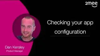Checking your app configuration