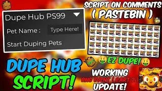 *OP*🐶 Dupe Hub PS99 🐶 Pet Simulator 99 Script Working 🎲RNG Event🎲 Working All Executor Pastebin 2024