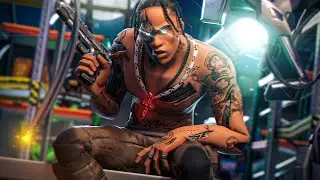 Cyborg🤖| Fortnite Travis Scott Thumbnail Speedart