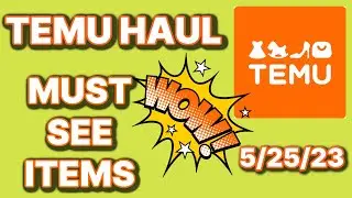 TEMU HAUL MUST SEE ITEMS