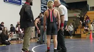 2025 GHS Wrestling Joseph Allen (Gloucester) vs Miguel Arcila (Salem)