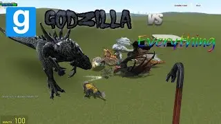 Garry's Mod Godzilla VS Every SNPC I have