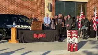 Don Bacon: Remarks at Hy Vee for 9/11