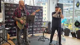 Attic Theory - Papier-Mâche (Live Acoustic at HMV Liverpool.)