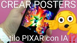 🎥🤖 Cómo HACER PORTADAS ESTILO DISNEY PIXAR con IA FÁCIL y RÁPIDO