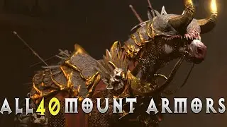 ALL 40 Diablo 4 Mount Armors & How To Get Them