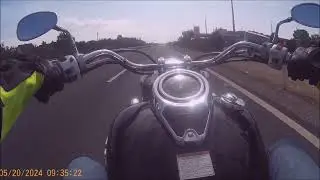 Crash Accident Sparrow 110 Km/h