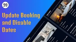 Update Booking and Disable Booked Dates - 20 | Next14 FullStack Hotel Booking App