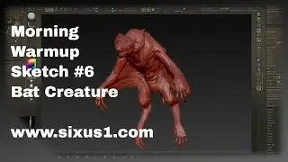 Morning Sketch Stream #6 Zbrush Concepting