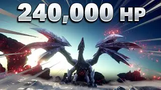 4 Great Swords vs 240,000 HP Super Valstrax