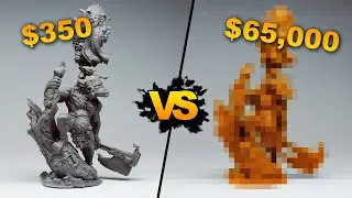 Comparing a $65,000 3D Printer to a $350 home 3D printer