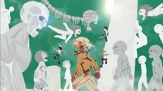 All Ancient Titans vs Reiner and Survey Corps ||  DC2.