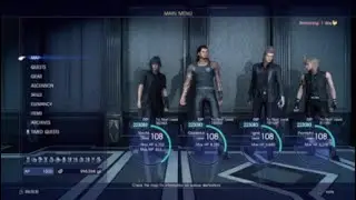 Final Fantasy XV - Noctis' awesome dodge skill.