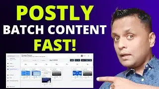 Postly Tutorial - Plan & Batch Social Media Content