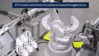 ABB turns to JOT Automation for a custom automation assembly line to increase production by 5 times