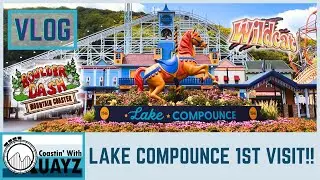 Lake Compounce 1st Visit - Vlog
