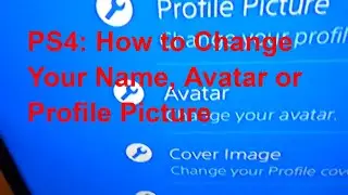 PS4: How to change your name, avatar, or profile picture