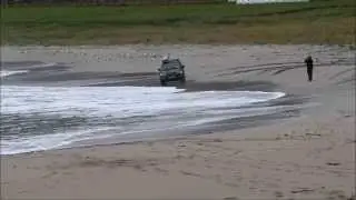 Bilkjøring i saltvann