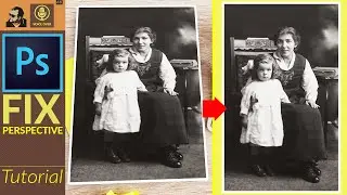 How to Fix Perspective Distortion with Camera Raw Filter in Adobe Photoshop 2020 | Tutorial