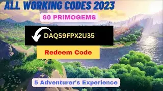 All working Genshin Impact codes 2023