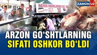 ARZON GO'SHTLARNI LABORATORIYADAN O'TKAZIB KO'RDIK
