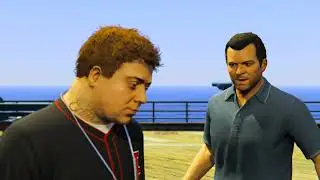 GTA V - Daddy's Little Girl:Destroys Jimmy's TV 