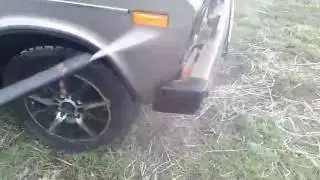 Испытание аппарата для мойки автомобилей